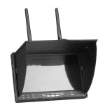 Originale LCD5802D da 7 pollici con 800*480 TFT LCD 600cd/m2 luminosità 5.8GHz diversità DVR per droni accessori